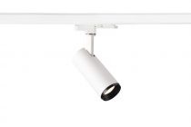 NUMINOS, spot pour rail 3 allumages, intérieur, 36°, blanc/noir, LED, 10,42W, 4000K, variable Dali (1004383)