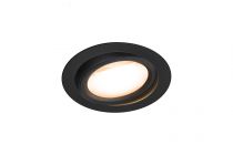 OCULUS, encastré de plafond intérieur, noir, LED, 10,5W, 2000-3000K, Dim to warm (1004668)