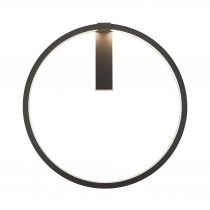 ONE 60, applique intérieure, noir, LED, 25W, 3000K/4000K, variable Dali (1002918)