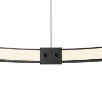 ONE 60, suspension intérieure, noir, LED, 25W, 3000K/4000K, variable Dali (1002909)