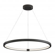 ONE 80, suspension intérieure, noir, LED, 35W, 3000K/4000K, variable Dali (1002911)