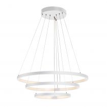 ONE TRIPLE, suspension intérieure, blanc, LED, 65W, 3000K/4000K, variable Dali (1002914)