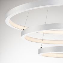 ONE TRIPLE, suspension intérieure, blanc, LED, 65W, 3000K/4000K, variable Dali (1002914)