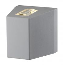 OUT-BEAM UP/DOWN, applique extérieure, gris argent, LED, 18W, 3000K, IP44 (229664)