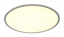 PANEL 60, plafonnier intérieur, rond, gris argent, LED, 43W, 4000K, variable Dali (1003043)