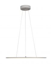 PANEL 60, suspension intérieure, gris argent, LED, 43W, 3000K, variable Dali (1003046)