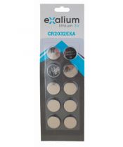 Pile bouton CR2032 3V exalium