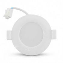 Plafonnier LED Blanc Ø85 8W 3000K (77461)