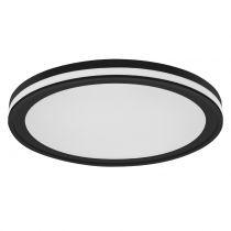 Plafonniers Smart+ WIFI Orbis Backlite cercle 46cm TW noir (573833)