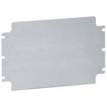 Plaque pleine acier - pour boîtier industriel Atlantic IP 66 400x800 mm (035675)