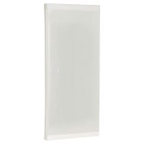 Porte pour coffret 39 modules blanche ( rajout serrure possible) (19087)