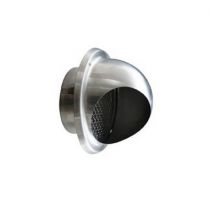 Prise d\'air murale ME INOX 125 - Diamètre A : 125mm - Diamètre B : 190mm (464040)