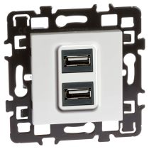 Prise double USB A (61829)