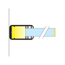 &profile glass line 1000mm alu anodise* (9838)