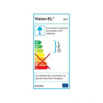 project led vision-el 230 v  300 w 6000k gris ip65 (8061)