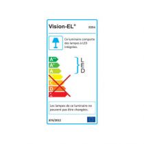 project led vision-el 230 v 1000 w 6000k gris ip65 (8064)