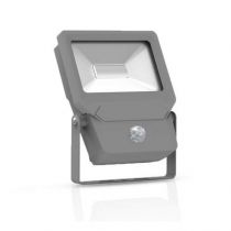 project led vision-el 230 v 30 watt 6000°k plat gris + detect ip65 smd (803219)