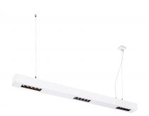 Q-LINE®, suspension intérieure, 1m, blanc, LED, 45W, 3000K, variable Triac (1000926)