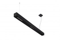 Q-LINE®, suspension intérieure, 1m, noir, LED, 45W, 4000K, variable Triac (1000933)