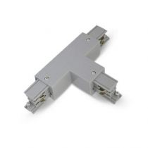 rail 3a connect triphase forme t argent droit circuit interieur (8271di)