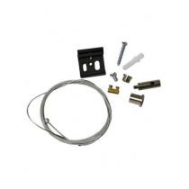 rail 3a connect triphase kit suspension 2m argent (8251)