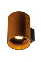 RUSTY© UP/DOWN, applique extérieure, rond, up/down, rouille, LED, 14W, 3000/4000K, interrupteur CCT, IP65 (1004651)