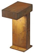 RUSTY® PATHLIGHT, borne extérieure, fonte rouillée, GX53/TCR-TSE, 9W max, IP44 (230090)