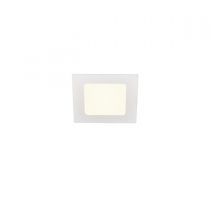 SENSER 24, encastré de plafond intérieur, carré, blanc mat, LED, 13W, 3000K (1003013)
