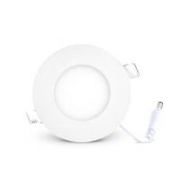 slimy downlight diam 90mm blc 3w 3000k alu  (7746)