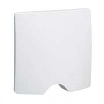 Sortie de câble IP44 dooxie livrée complète avec plaque finition blanc (600324)