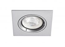 SPEED 50 C 230 - Encastré GU10, carré, fixe, nickel, lampe non incl. (4971)