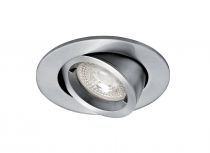 SPEED 90 - Encastré GU10, rond, basculant, nickel, lampe non incl. (4898)