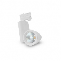 spot led sur rail 35 watt blanc 4000°k ip40 230v (8295)