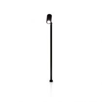 spot led sur tige vitrine 2 w 4000 k 25° noir (71104)