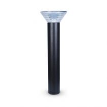 sunny coupole potelet solaire conique 9v 800mm 4w 3000k noir ip65 (70900)