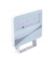 SUNSET - Proj. Ext. IP65 IK08, blanc, angle 50°, LED intég. 50W 3000K 4000lm (50247)