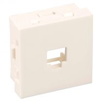 Supp. RJ45 Keystone*TM  blche 45x45 (61425)