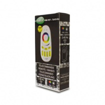 telecommande 20m rf gamme 4 zones rgb + w (7649)