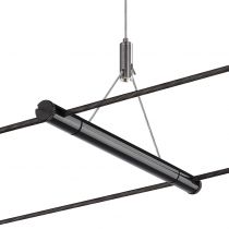 TENSEO, kit de suspension, 2m, intérieur, pour câble tendu T.B.T, noir (1002697)