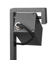 THEO BRACKET 70, borne extérieure, anthracite, GU10, QPAR51, 7W max (1004655)