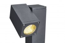 THEO PATHLIGHT, borne extérieure, simple, anthracite, GU10, 7W max, IP44 (1002870)