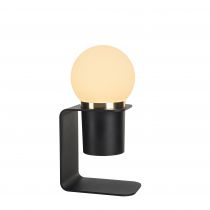 TONILA, lampe à poser intérieure, noir/laiton, LED, 1,6W, 2700K, sans fil (1002583)