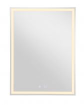 TRUKKO, applique intérieure, miroir, carré, alu, LED, 25W, IP44 (1004730)