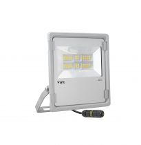 TWISTER 3 - Proj. Ext. IP65 IK08, gris, 90° LED intégré 100W 3000K 12000lm (50839)