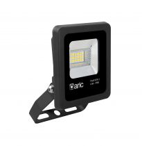 TWISTER 3 - Proj. Ext. IP65 IK08, noir, 90° LED intégré 12W 2400K 1300lm (50820)