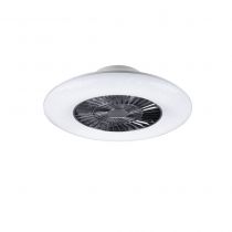 Ventilateur VISBY Chrome incl.1x40W LED/3000Lm/3000 - 6500K (R62402106)