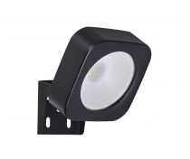 ZODIAK - Proj. Ext. IP65 IK06, noir, angle 100°, LED intég. 10W 3000K 850lm (50499)